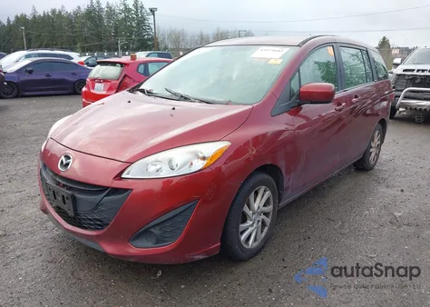 2012 Mazda Mazda5 Sport z USA, uszkodzony, nr VIN JM1CW2BL2C0127660